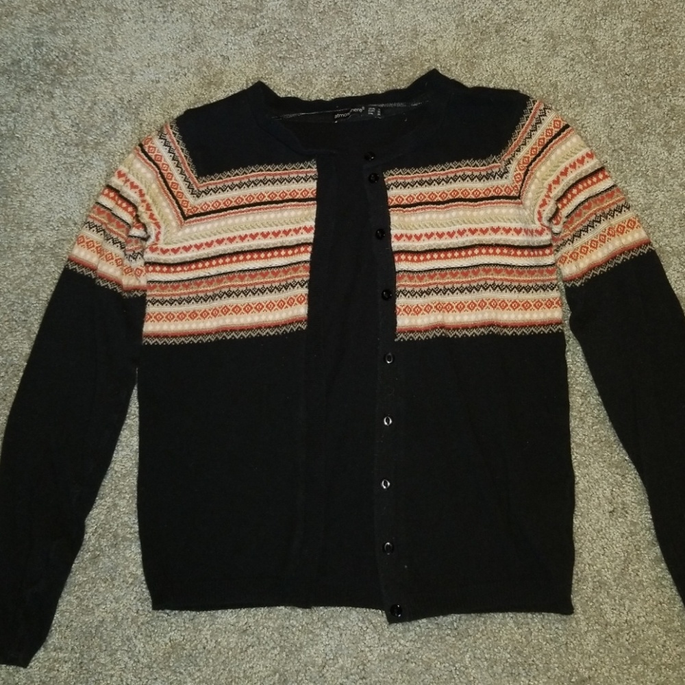 Patterned cardigan